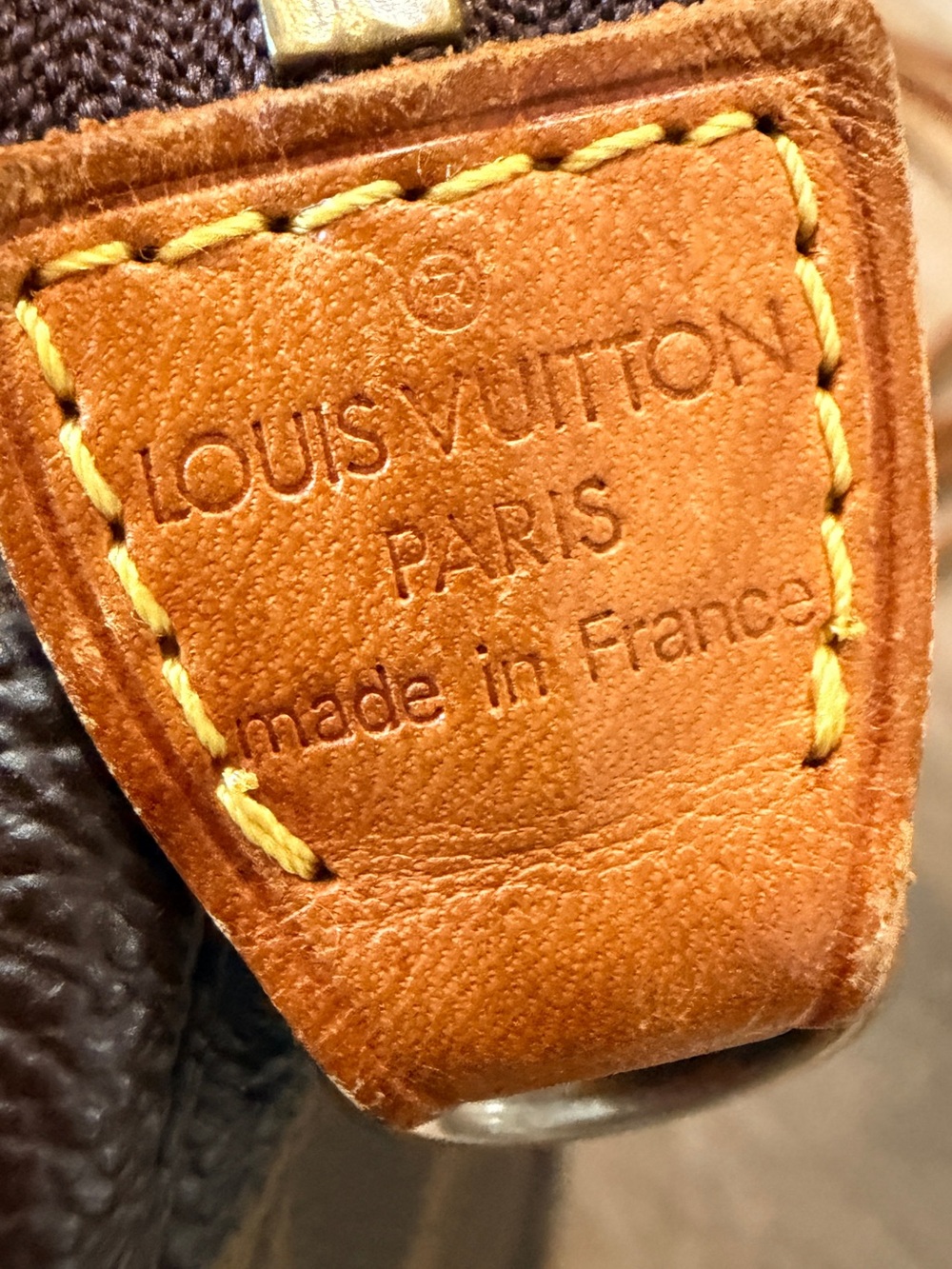 Louis Vuitton Monogram Mini Pochette with Vachetta Strap - Picture 5 of 14